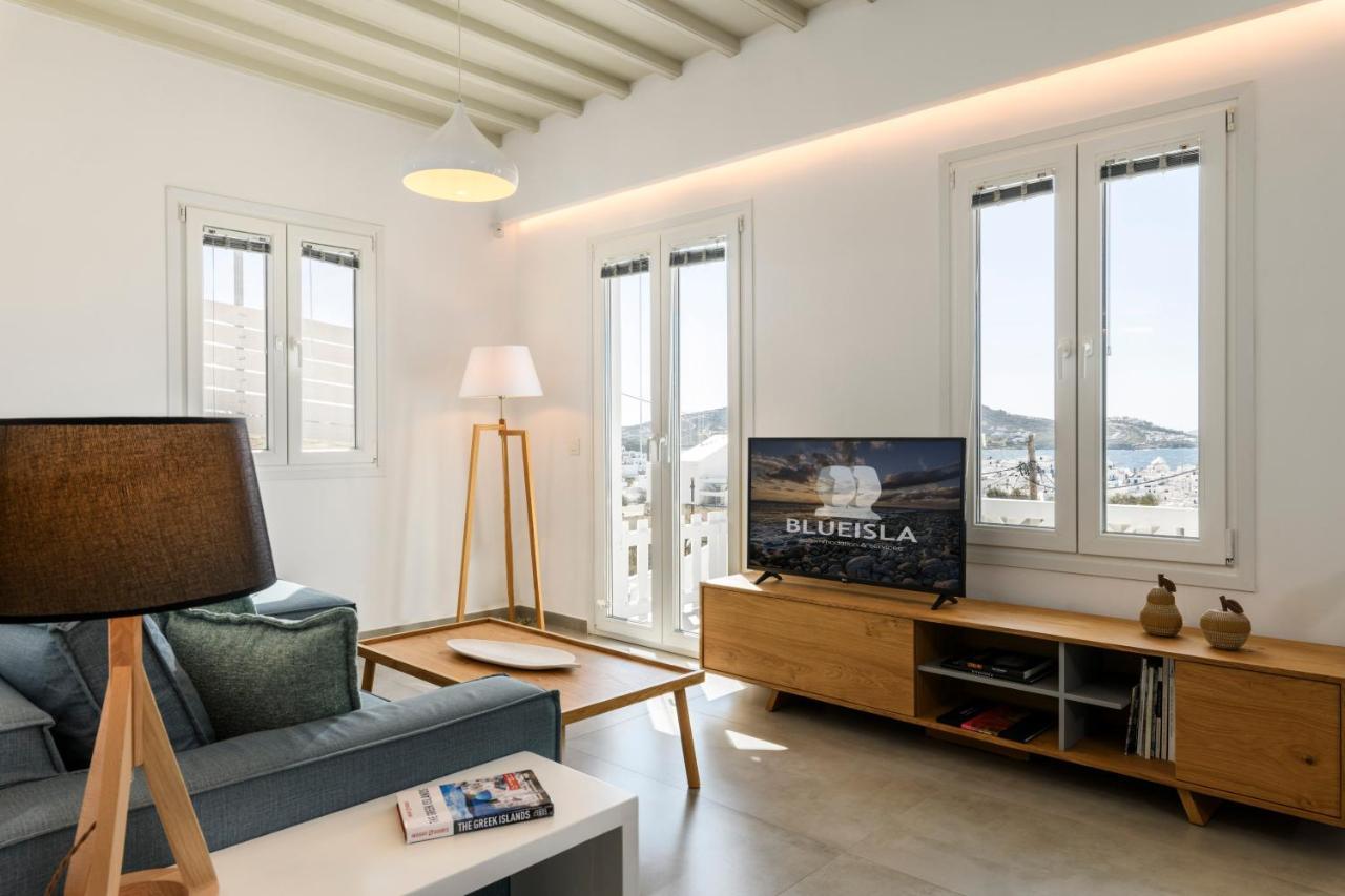 Вилла Blueisla Modern Town Mykonos Mykonos Town Экстерьер фото