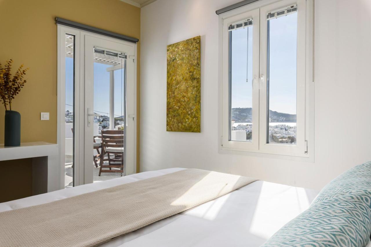 Вилла Blueisla Modern Town Mykonos Mykonos Town Экстерьер фото